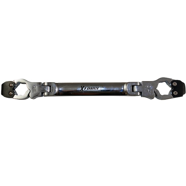 Line Wrench, Double Flex, 11/16, 3/4